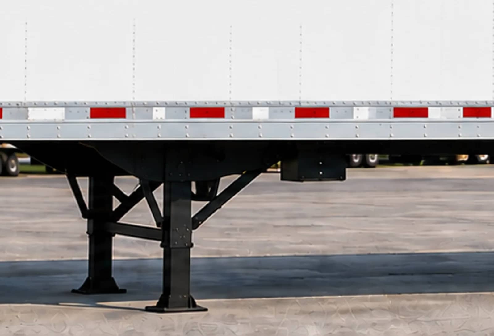 Landing gear of a BWL trailer