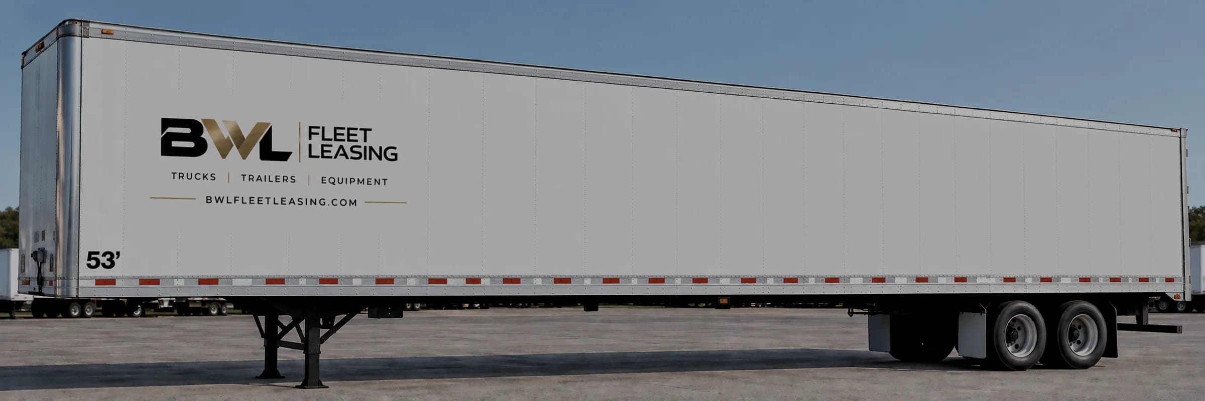 BWL Fleet Leasing 53-foot dry van trailer
